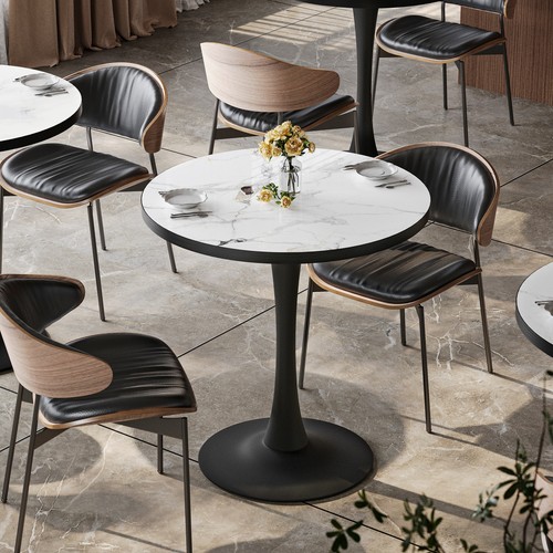 Leisure marble dining table - marble,