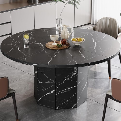 Round dining table for 6 - round,