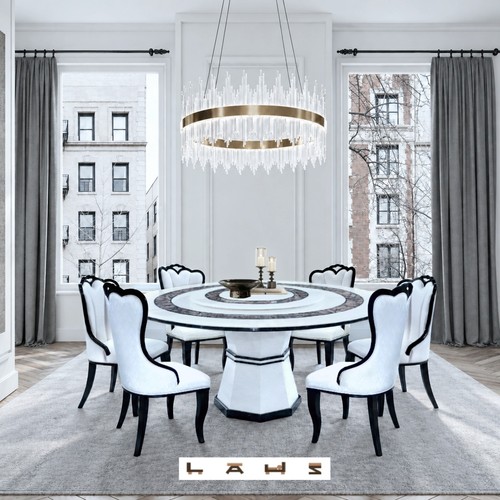 New white 5mø marble - white,